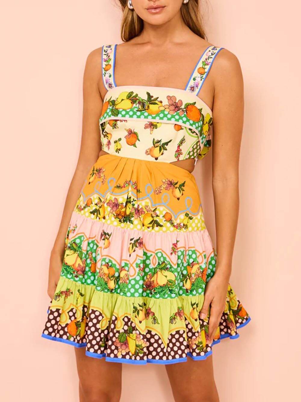 Dame Mini Sundress | Fyrkantet Utringning