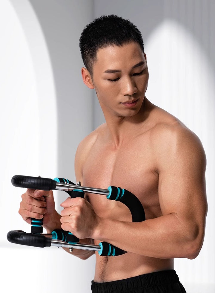 U-formet armtrener med doble fjærer
