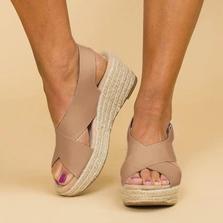 Kvinnelige Hæl Sandaler | Lukket Tå Lettvekts