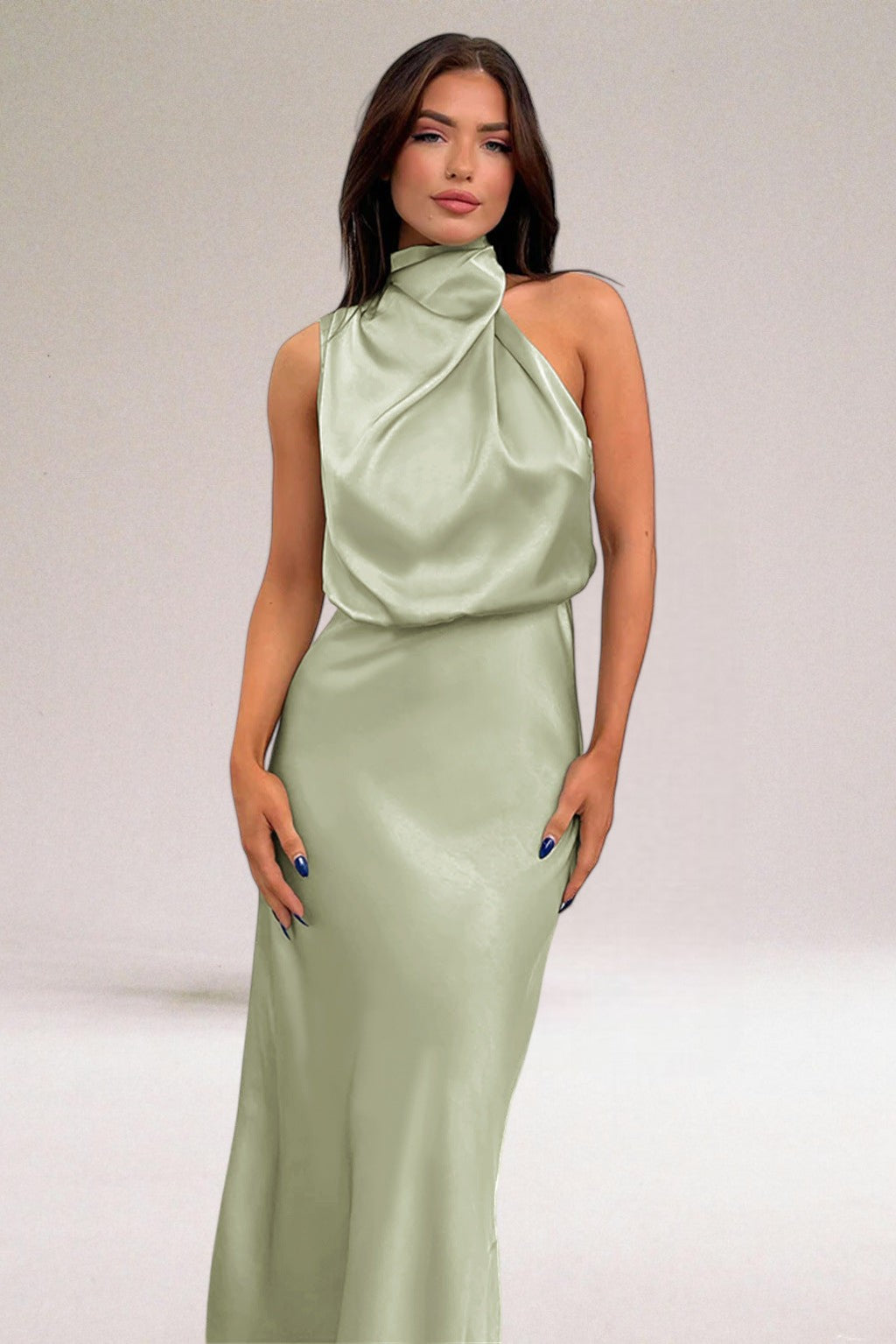 Kjole for Kvinner | Halterneck Maxi