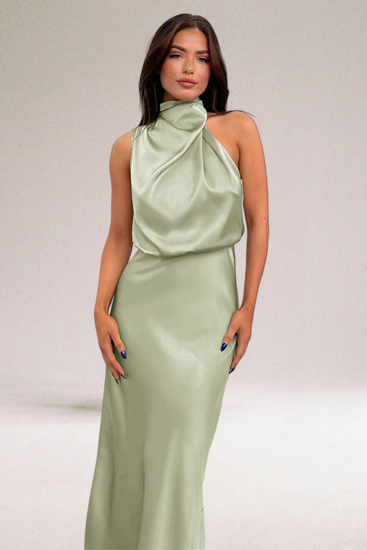 Kjole for Kvinner | Halterneck Maxi