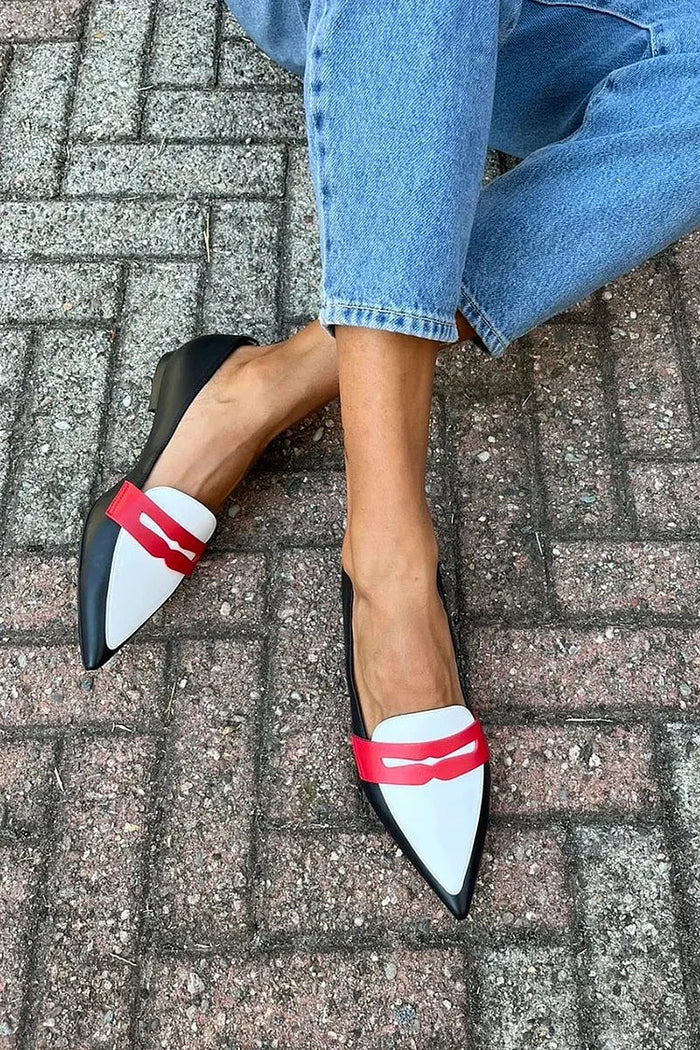 Loafers for Kvinner | Spiss Tå Slip On