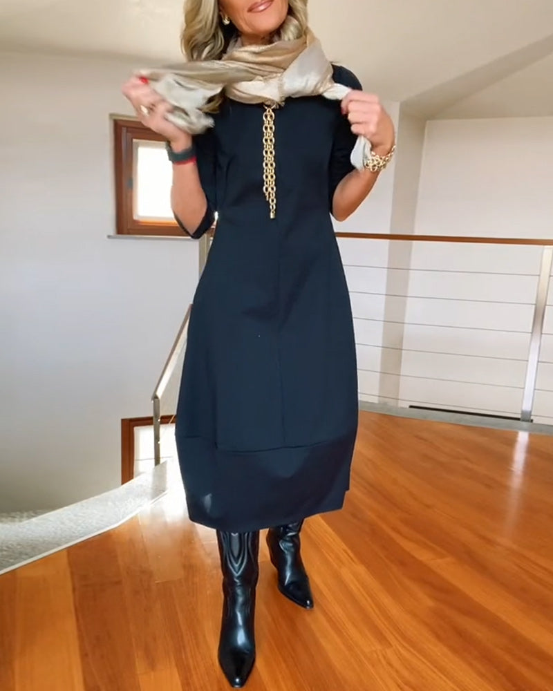 Damekjole | Rund Hals Midi