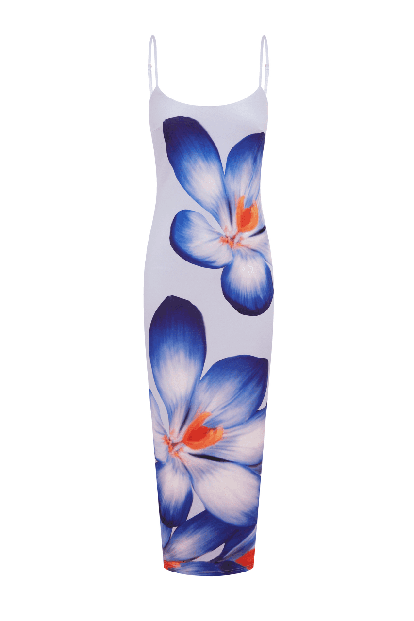 Kvinne Boho Maxi Kjole | Blomstertrykk
