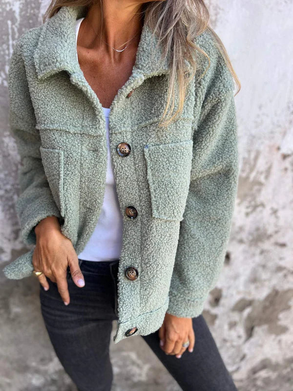 Kvinnes Cardigan | Kragehals