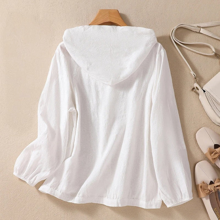 Damebluse | Hetteknapp-opp