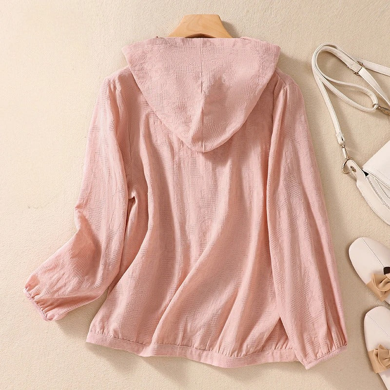 Damebluse | Hetteknapp-opp