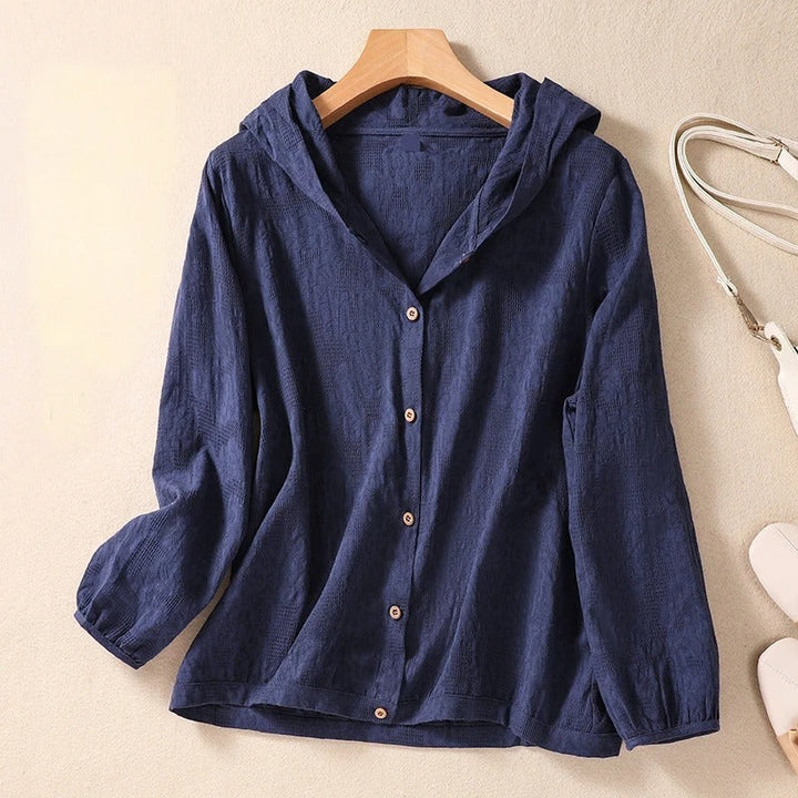 Damebluse | Hetteknapp-opp