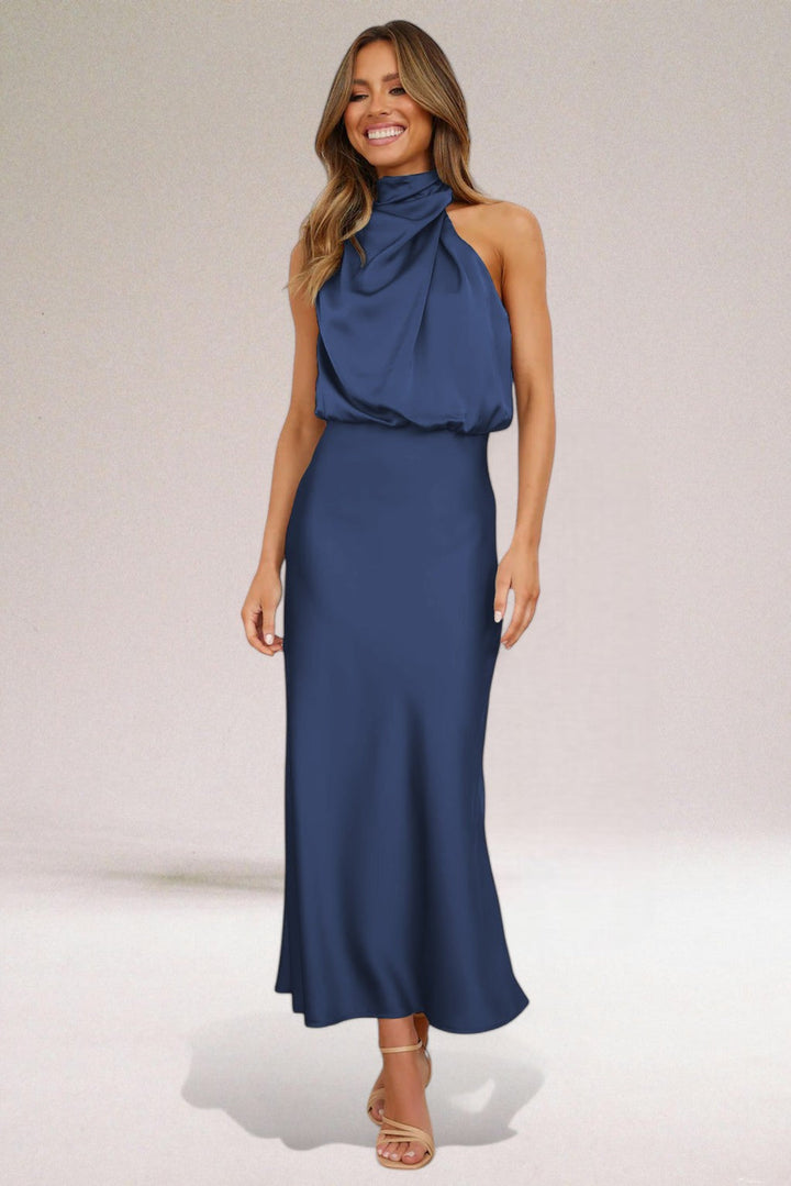 Kjole for Kvinner | Halterneck Maxi