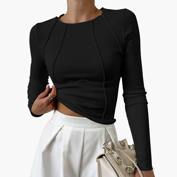Damebluse | Piping Langermet
