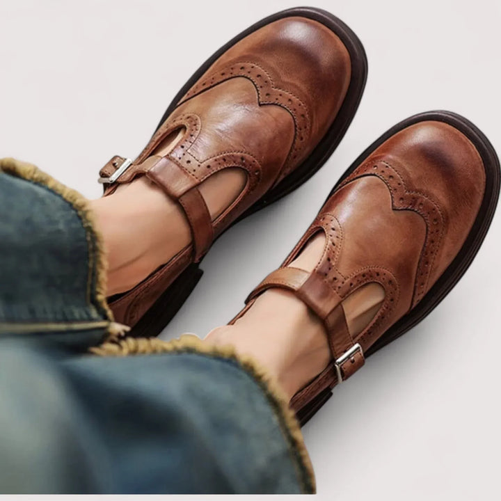 Mary Jane-sko for kvinner | Brogue-detaljer