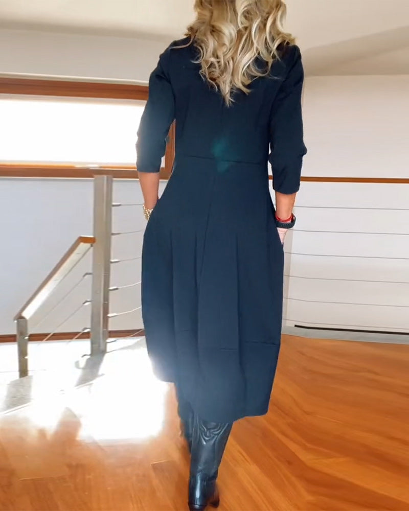Damekjole | Rund Hals Midi