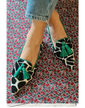 Loafers for kvinner | Mønstrede duskdetaljer