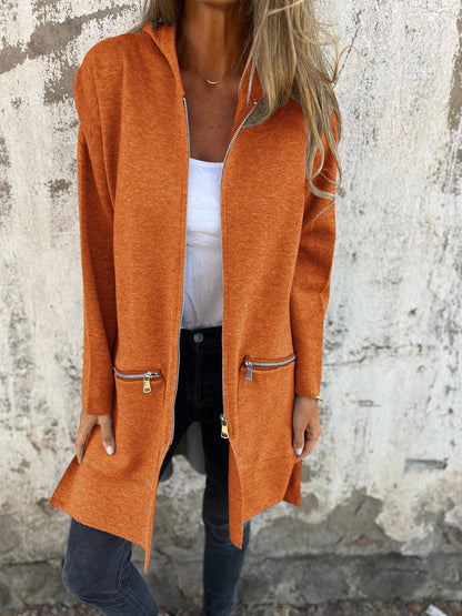 Dame Cardigan | Hette med Lange Ermer