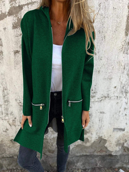 Dame Cardigan | Hette med Lange Ermer