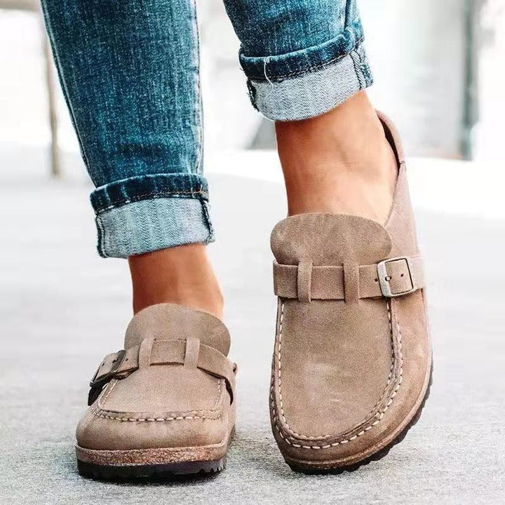 Kvinnelige Komfortable Loafers | Slip-On Ortopedisk Mule