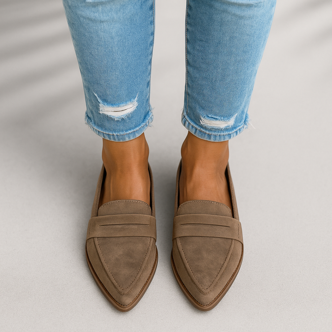 Lave sko for kvinner | Spiss tå slip-on