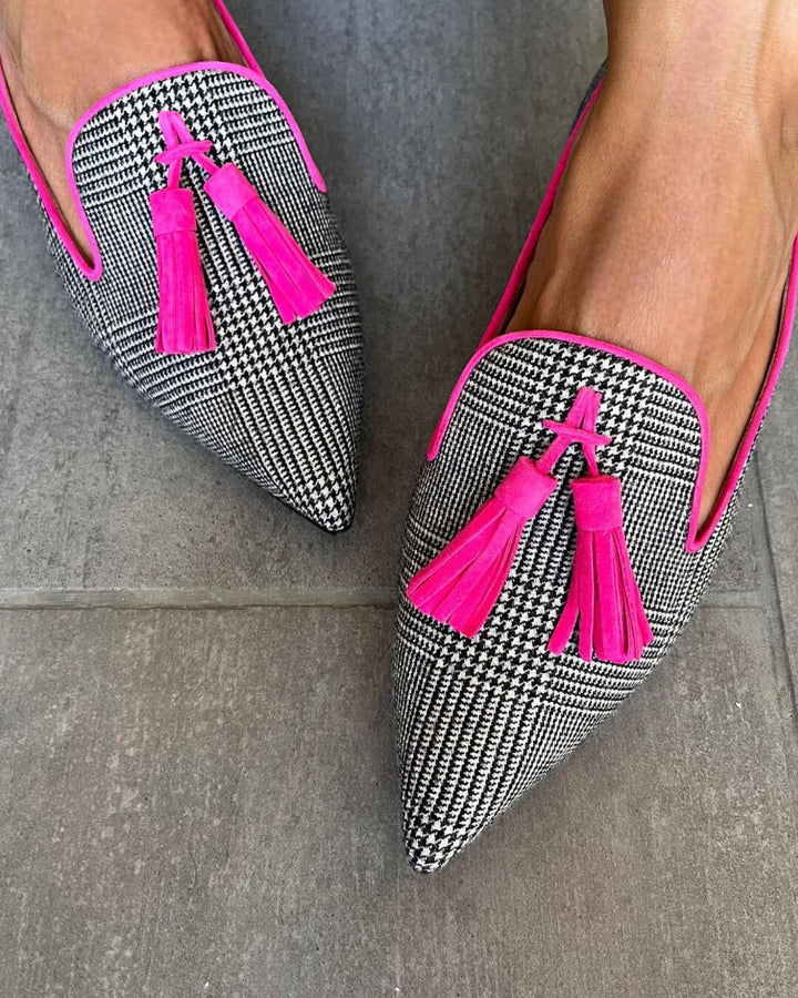 Loafers for kvinner | Flat såle spiss tå