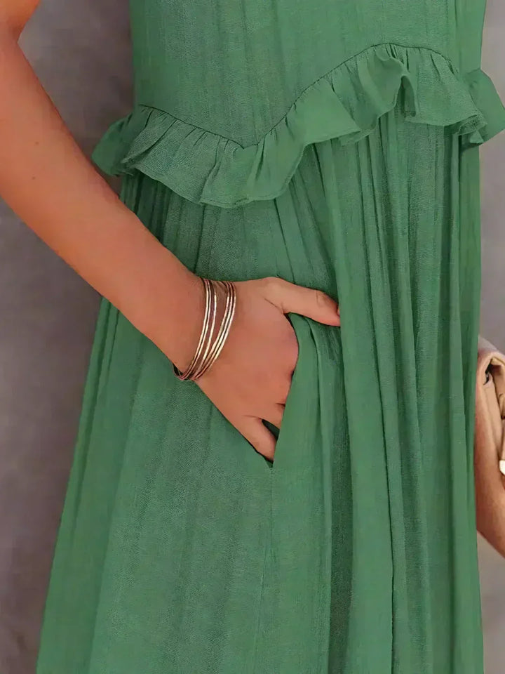 Kjole for kvinner | Lagdelt design maxi