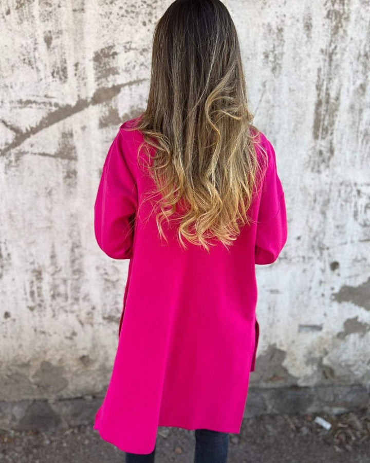 Dame Cardigan | Hette med Lange Ermer