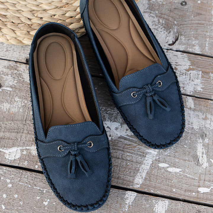 Loafers For Kvinner | Frynse Lukket Tå