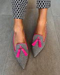 Loafers for kvinner | Flat såle spiss tå