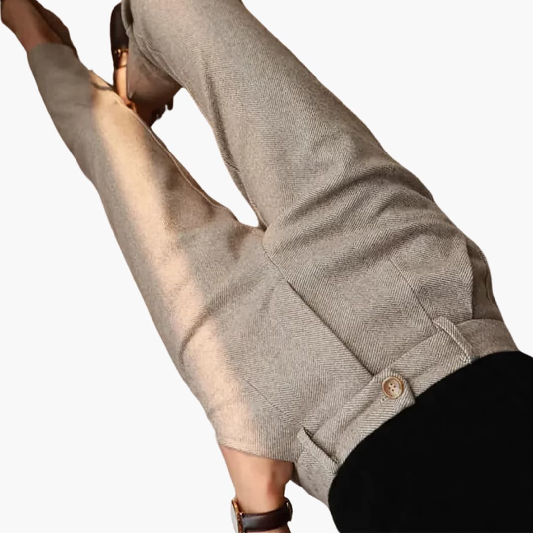 Damebukser | Knappemansjett Tapered