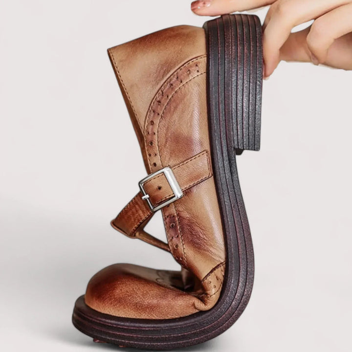 Mary Jane-sko for kvinner | Brogue-detaljer