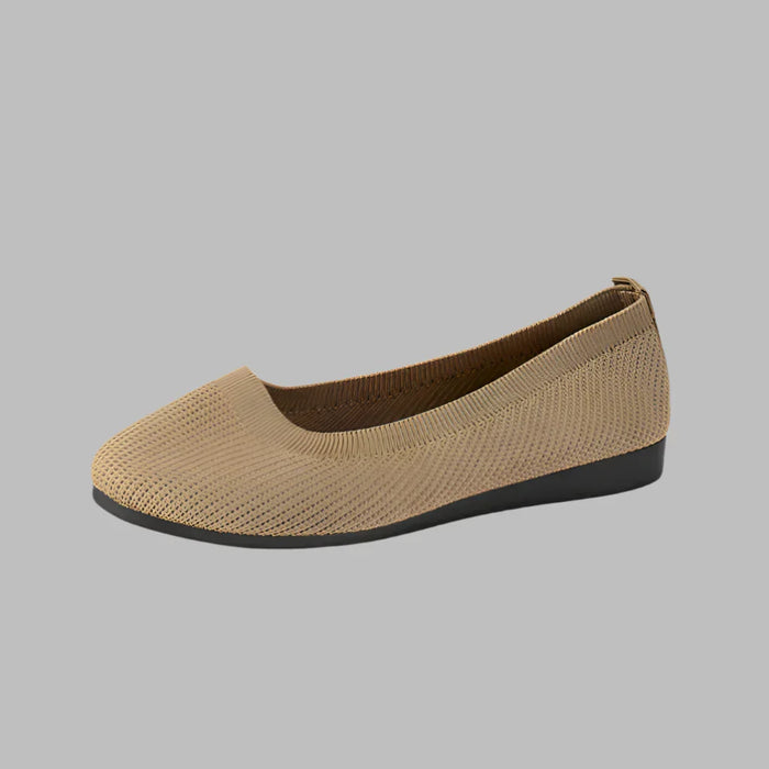 Dame Slip-On Sko med Ortopedisk Støtte og Lett Såle