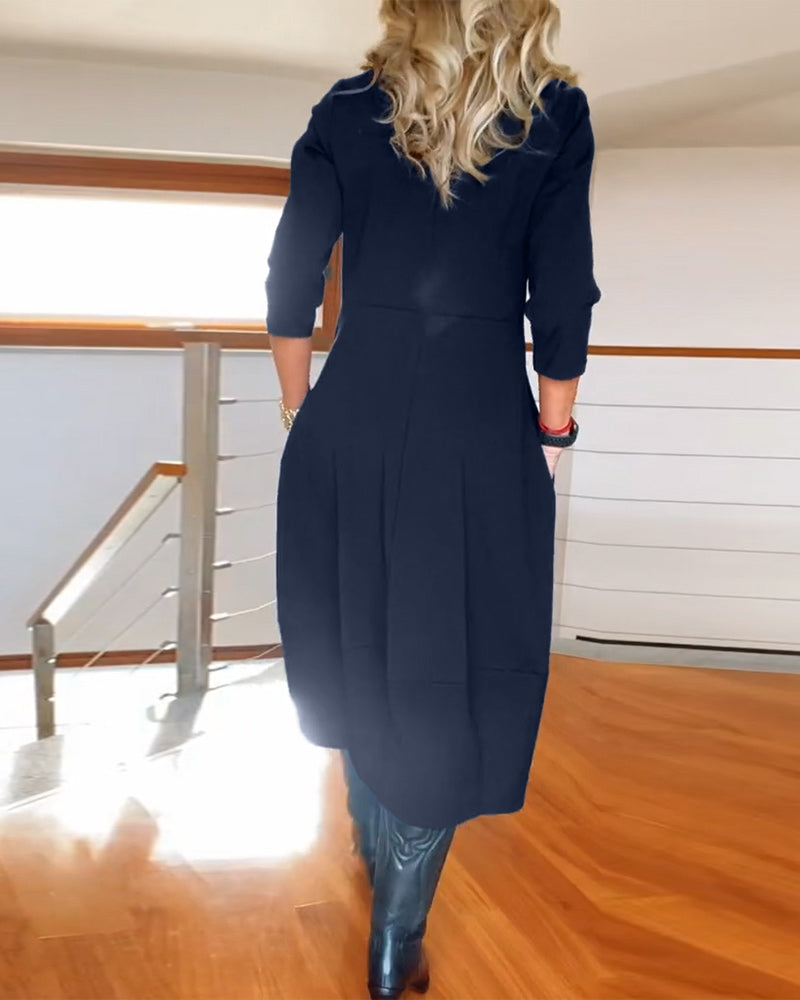 Damekjole | Rund Hals Midi