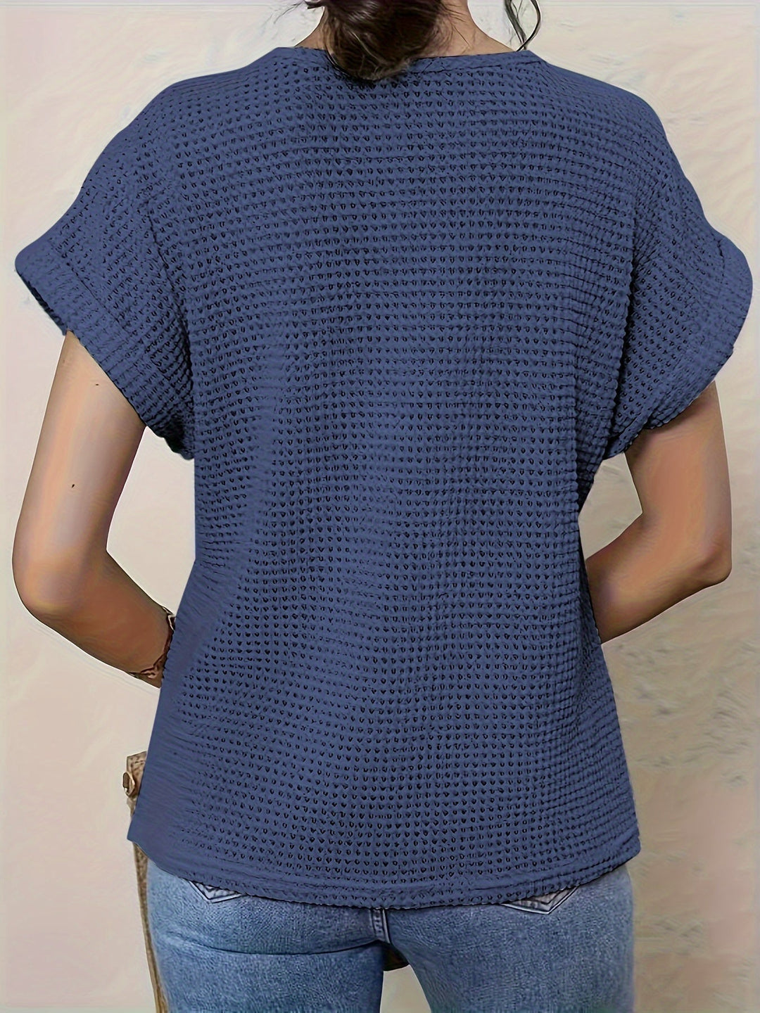 Damebluse | Dekorativ Heklestil