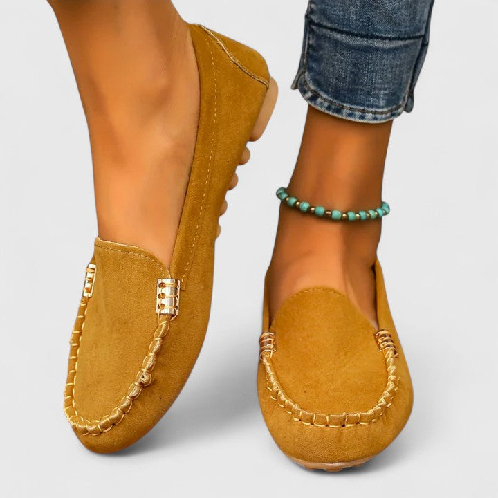 Kvinnelige Komfortable Loafers | Ortopediske Polstrede Elegante