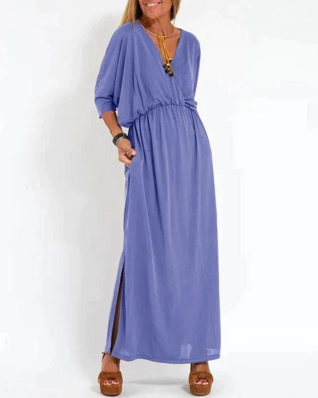 Kjole for kvinner | Avslappet Maxi-lengde Form
