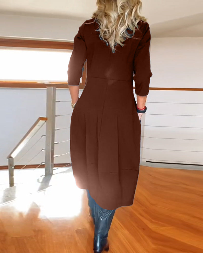 Damekjole | Rund Hals Midi