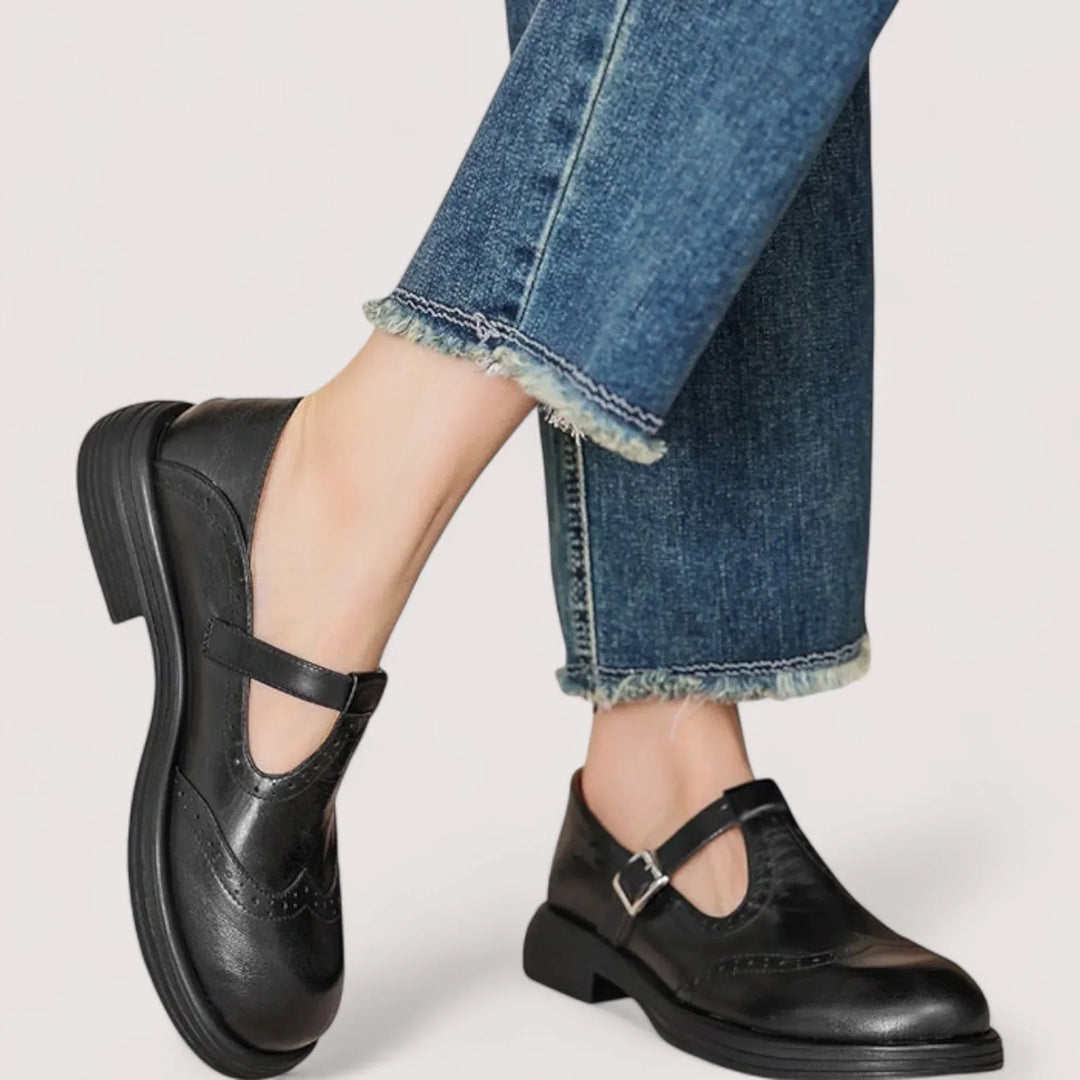 Mary Jane-sko for kvinner | Brogue-detaljer