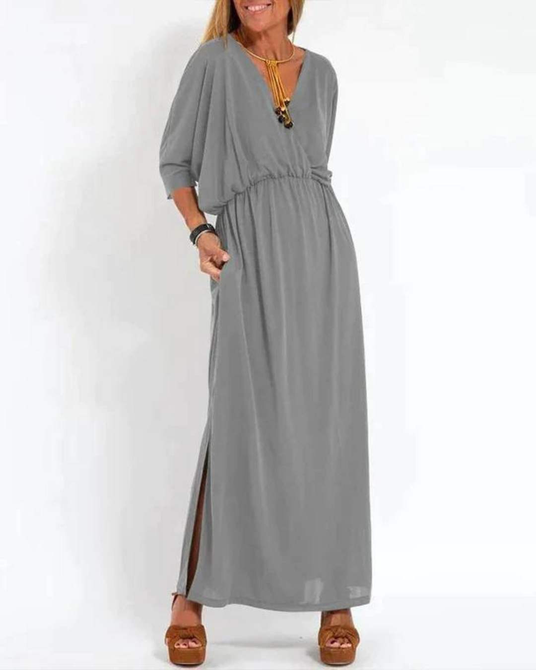 Kjole for kvinner | Avslappet Maxi-lengde Form