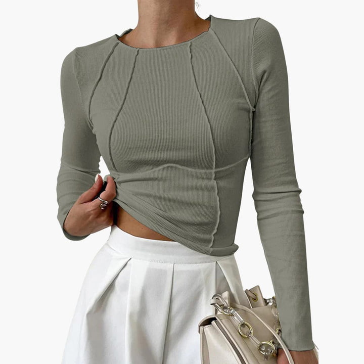 Damebluse | Piping Langermet