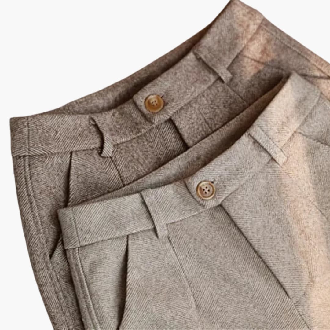 Damebukser | Knappemansjett Tapered