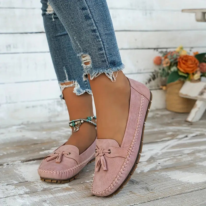 Loafers For Kvinner | Frynse Lukket Tå