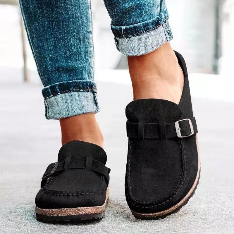 Kvinnelige Komfortable Loafers | Slip-On Ortopedisk Mule