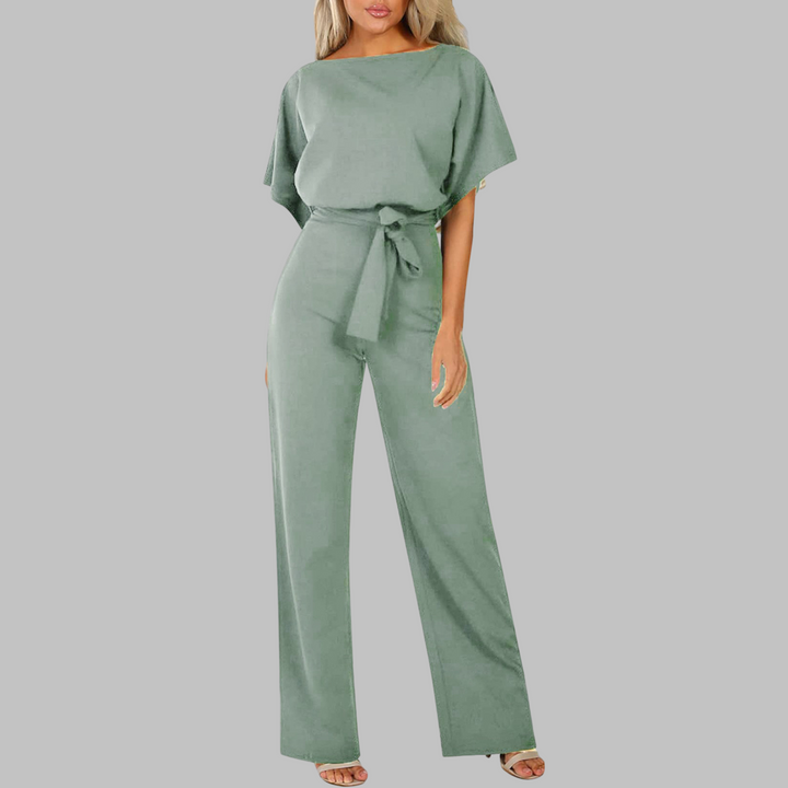 Dame Jumpsuit med Vide Ben | Beltestangermansjetter