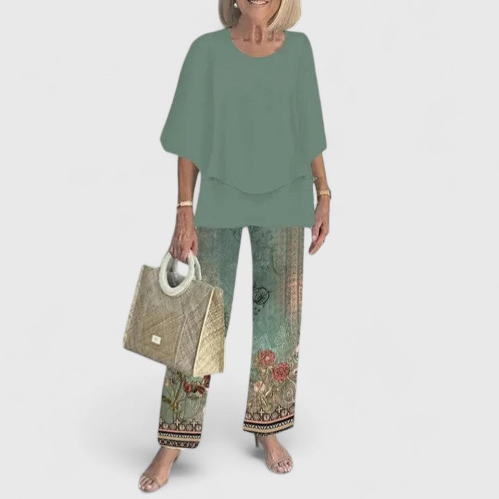 Dame Co-Ord Sett | Bred Beina Blomster