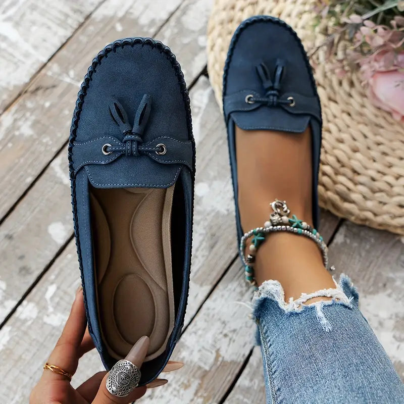 Loafers For Kvinner | Frynse Lukket Tå