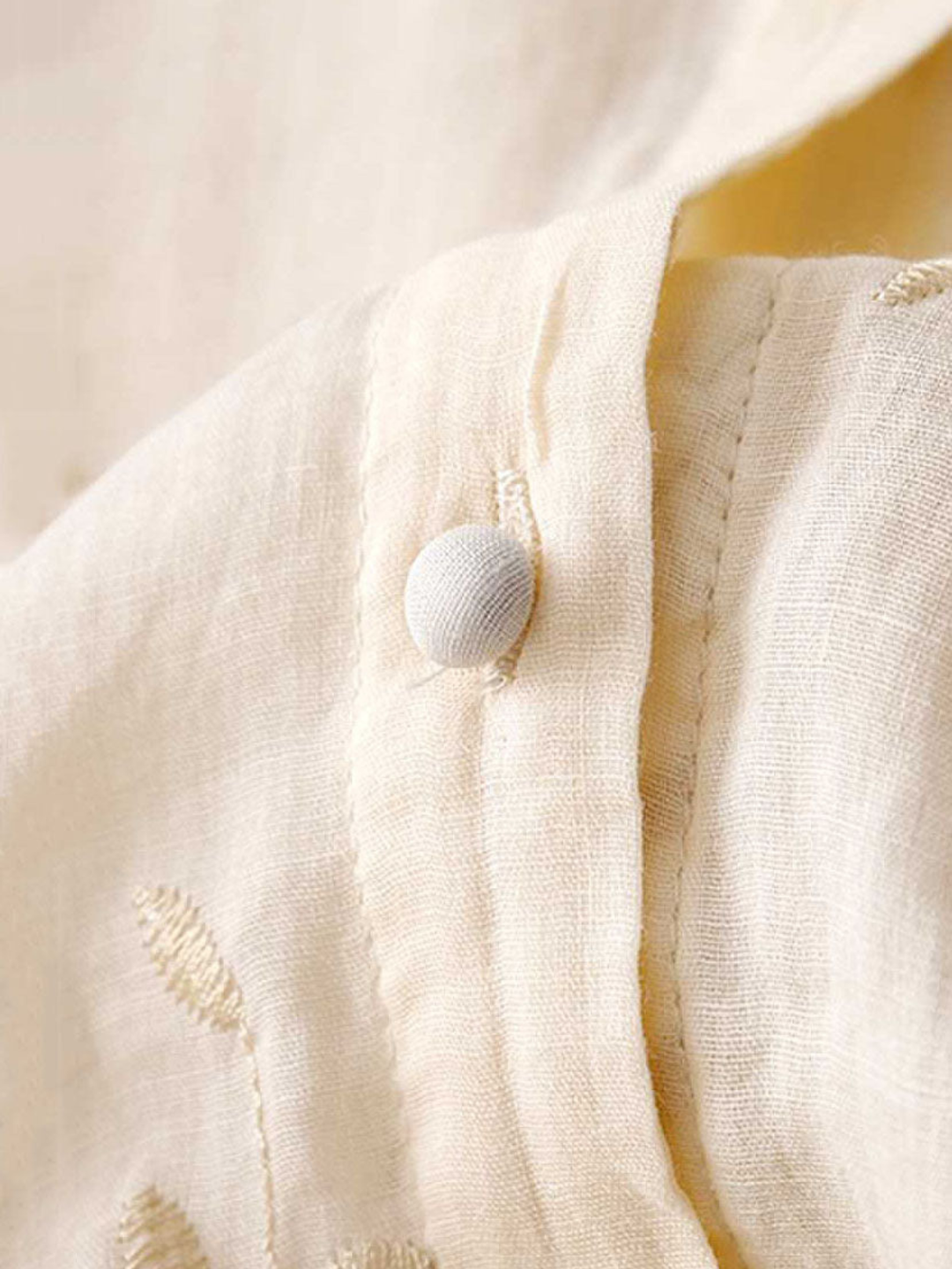 Kvinnes Bluse | Broderte Detaljer