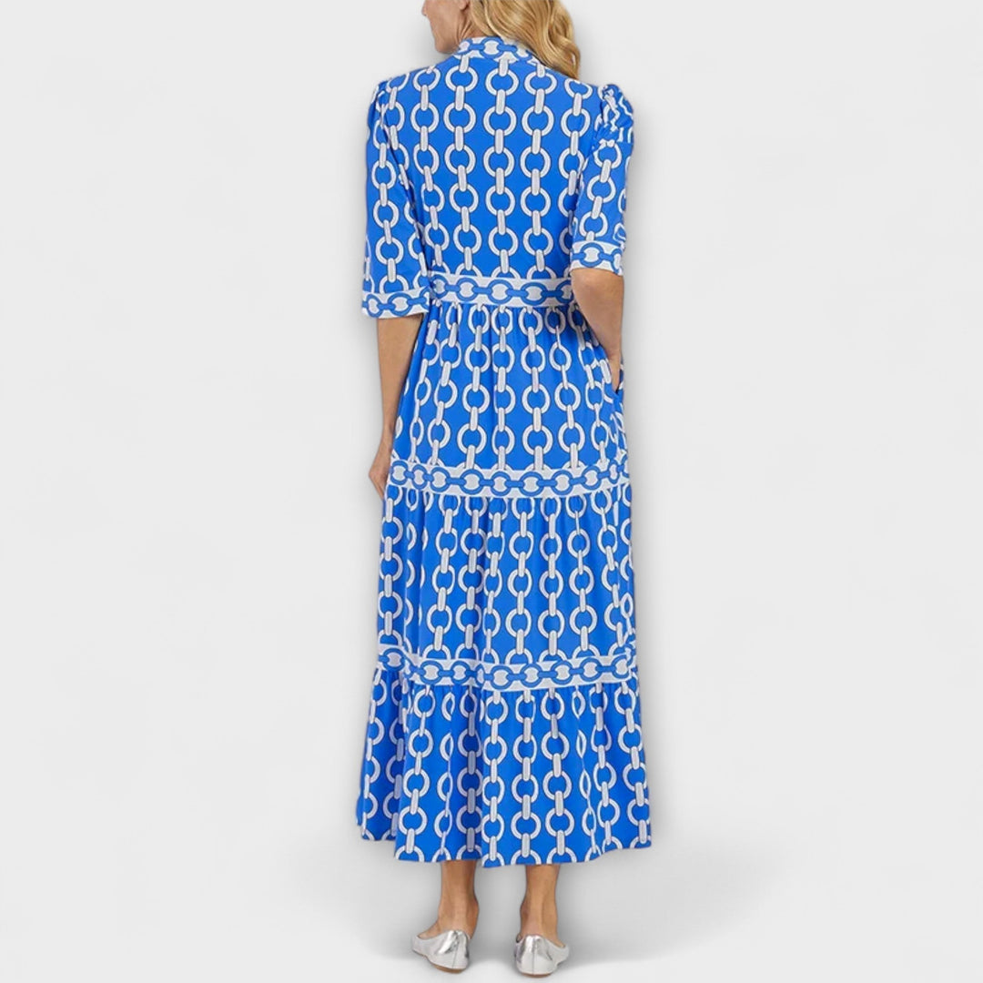 Damekjole | Kjedeprint Midi