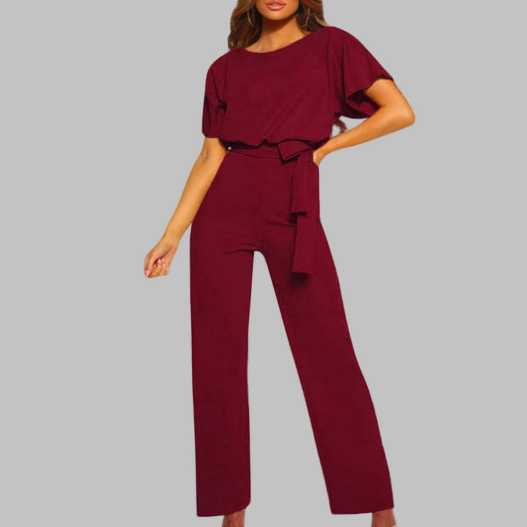 Dame Jumpsuit med Vide Ben | Beltestangermansjetter