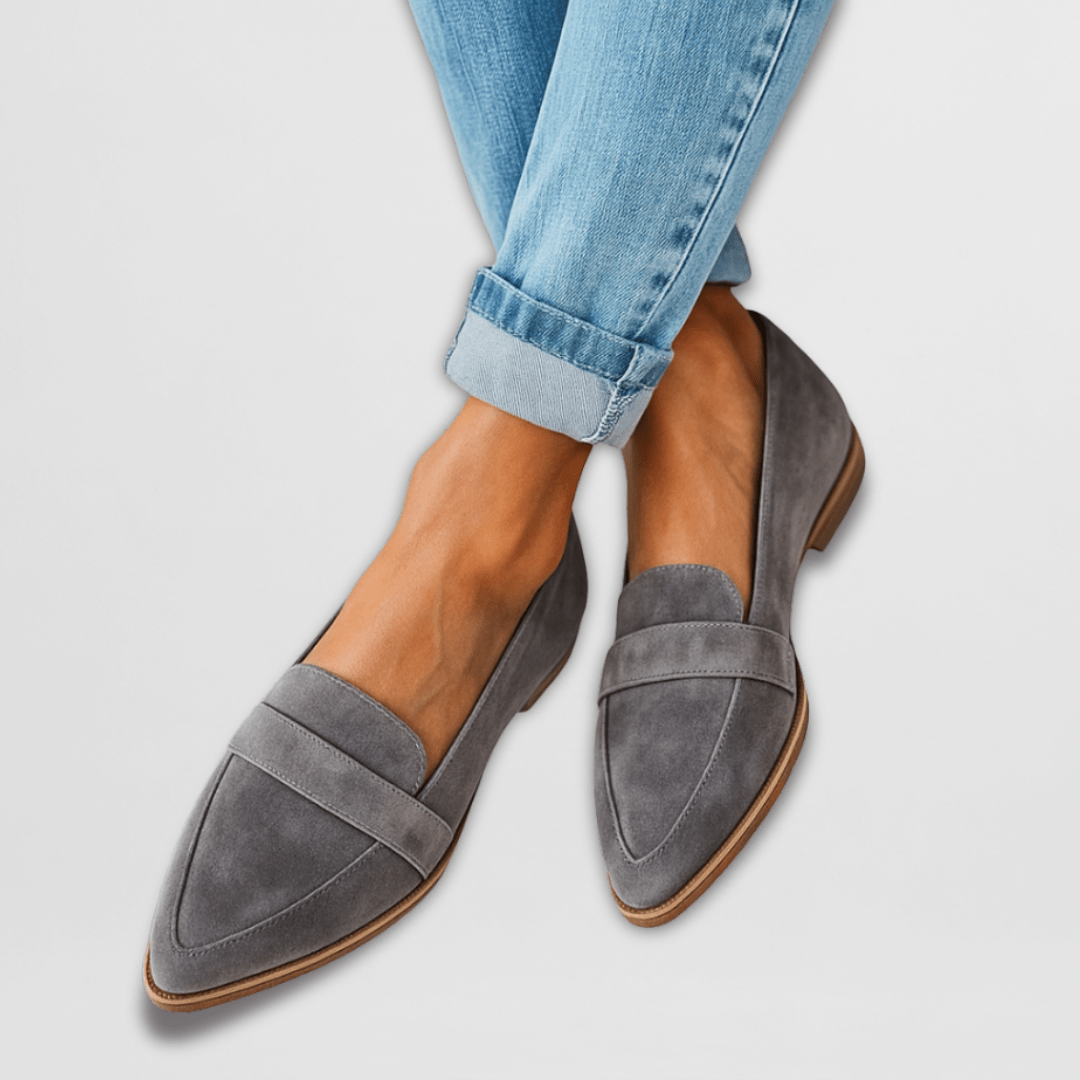 Kvinnelige Komfort Loafers | Ortopediske Polstrede Slip-On