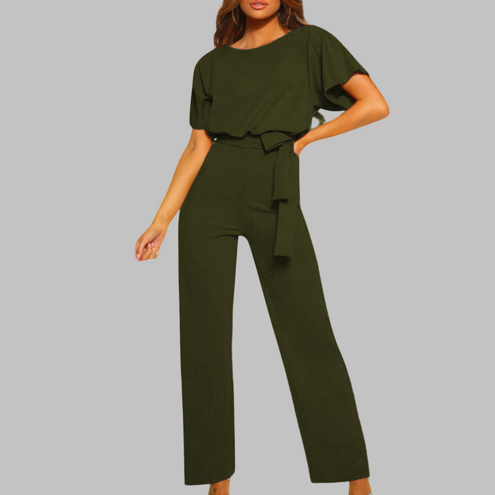 Dame Jumpsuit med Vide Ben | Beltestangermansjetter