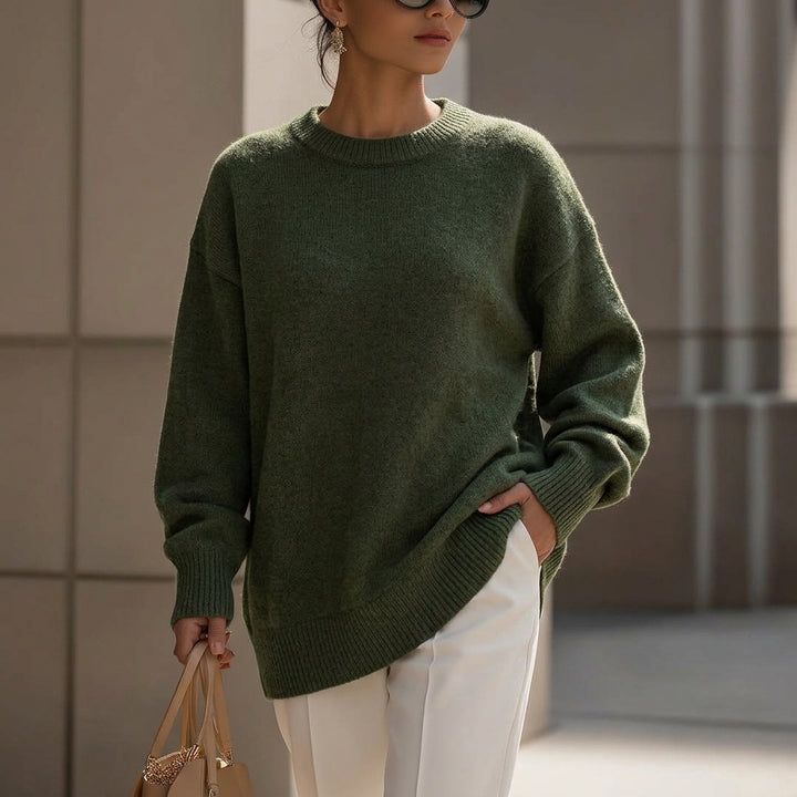 Damebluse | Oversized Pocho Stil