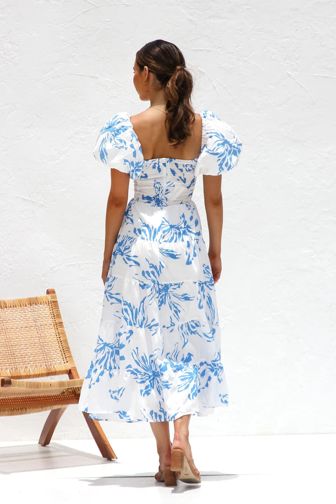 Dame Midi Sommerkjole | Casual